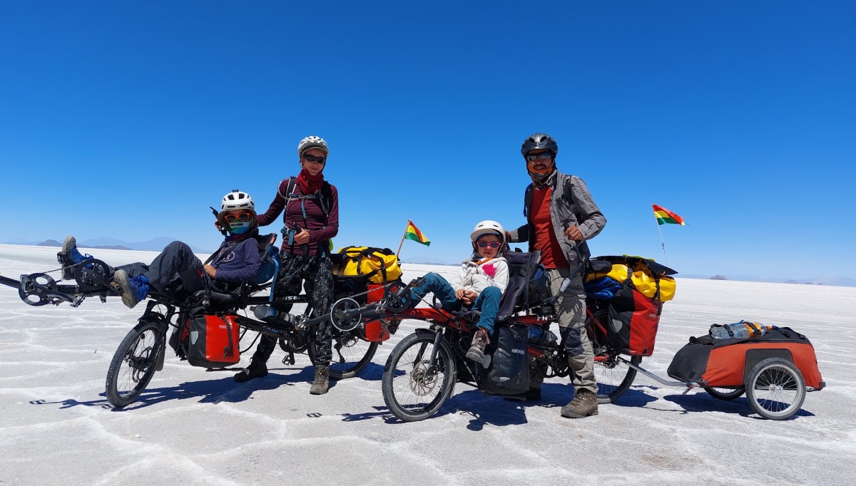 Met de tandem door Bolivia
