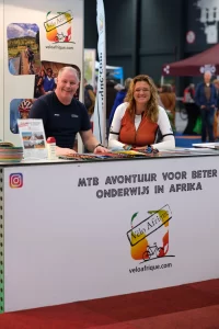 Exposanten van Vélo Afrique waren present op de Fiets en Wandelbeurs België