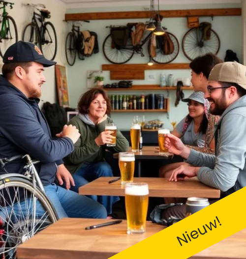 Nieuw op de Fiets en Wandelbeurs in Gent is het Reizigerscafé, dé plek om mensen te ontmoeten en ervaringen uit te wisselen